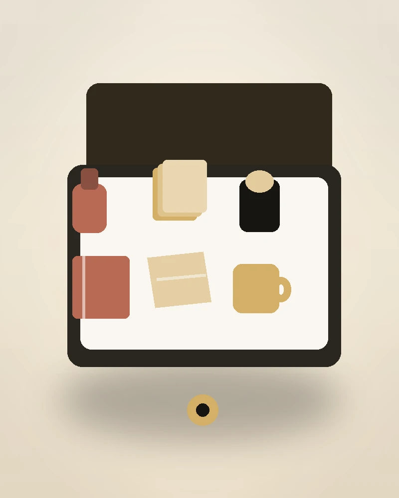Concept presentation of The Golden Thank You Pack by InThatPack